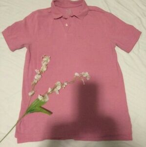Women's pink Polo like shirt